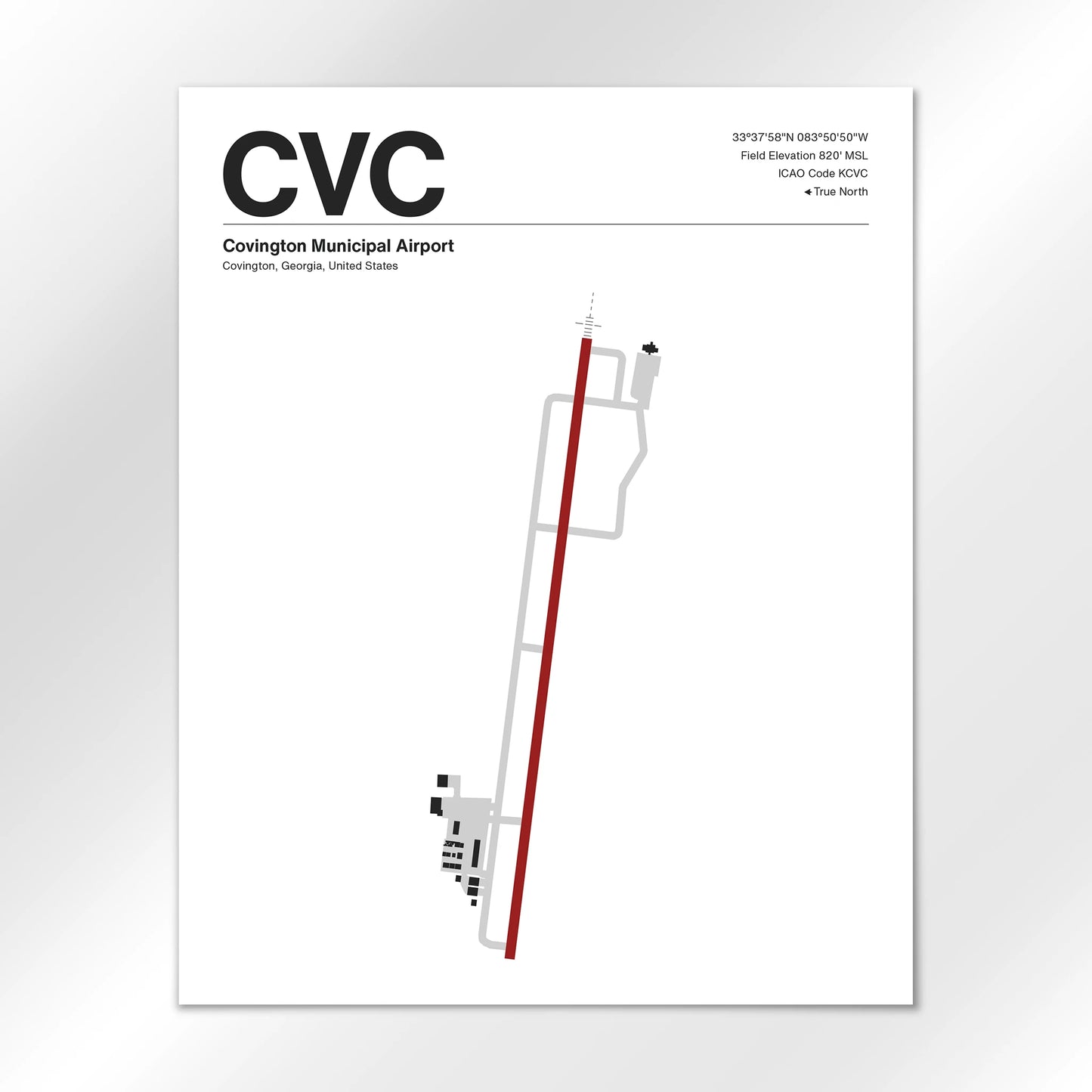 CVC Airport Diagram