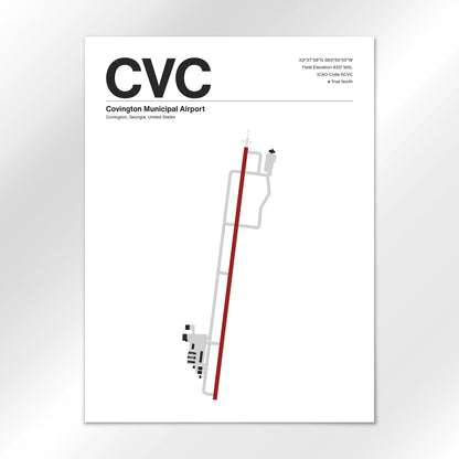 CVC Airport Diagram