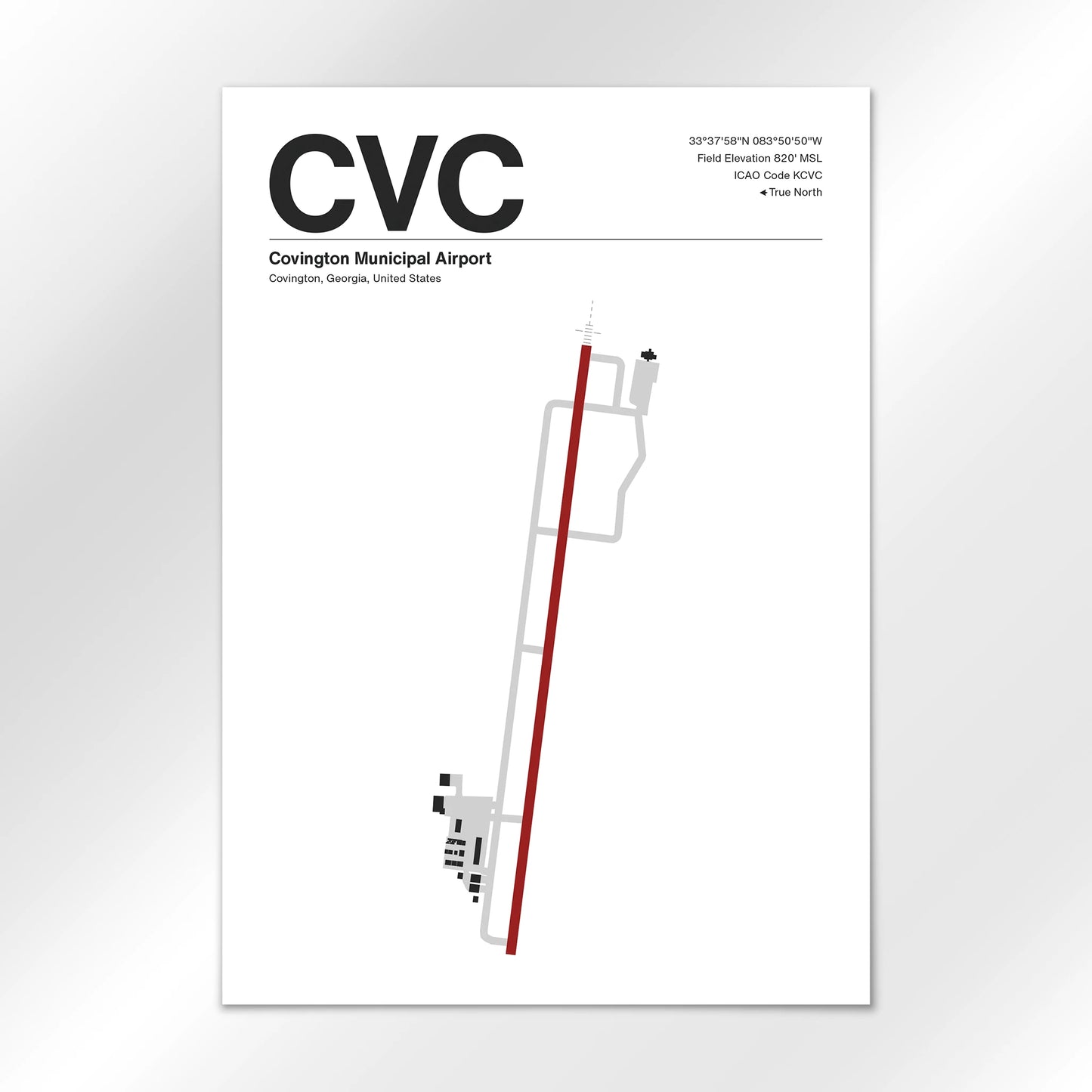 CVC Airport Diagram