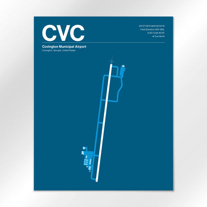 CVC Airport Diagram