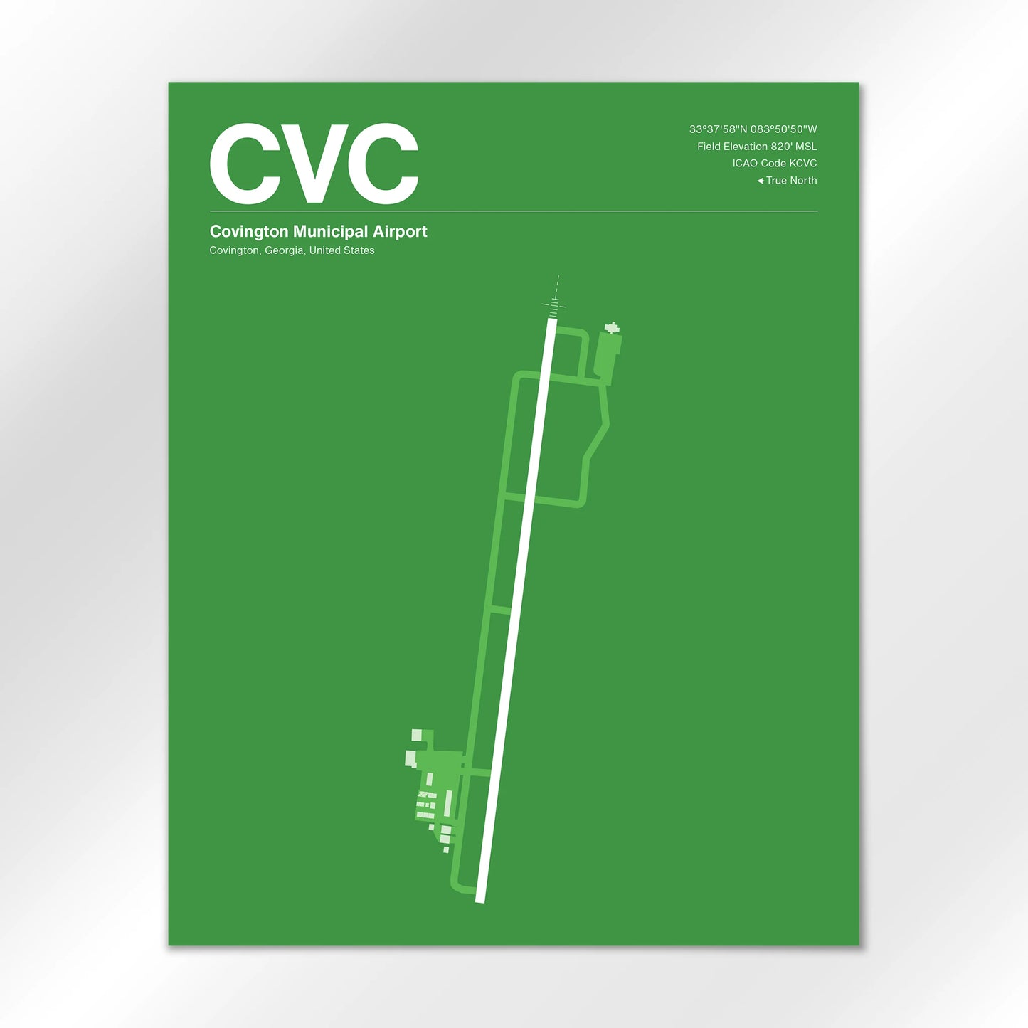 CVC Airport Diagram