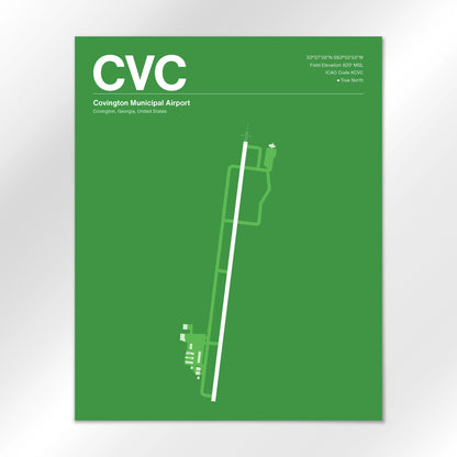 CVC Airport Diagram