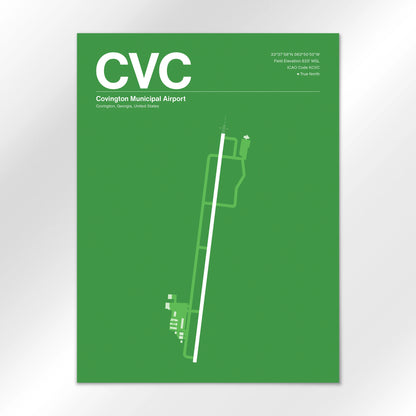 CVC Airport Diagram