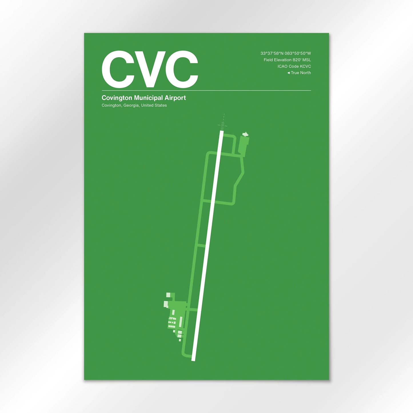 CVC Airport Diagram