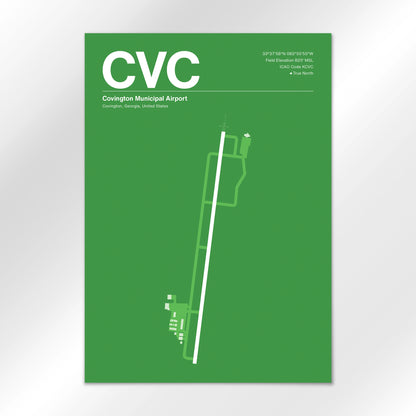 CVC Airport Diagram