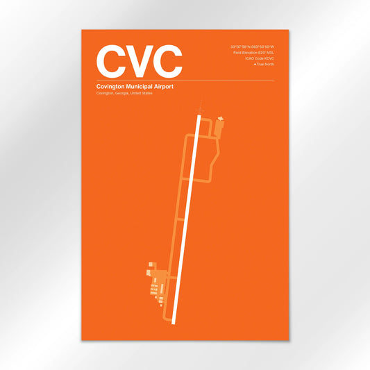 CVC Airport Diagram