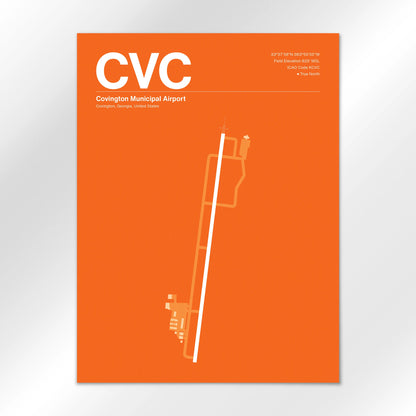 CVC Airport Diagram