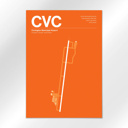 CVC Airport Diagram