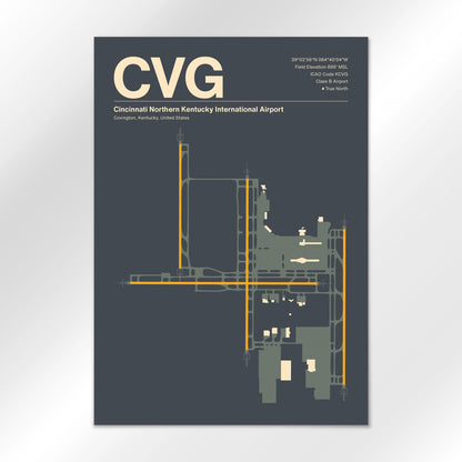 CVG | Covington - Mid - Century Slate - A1 - No Frame