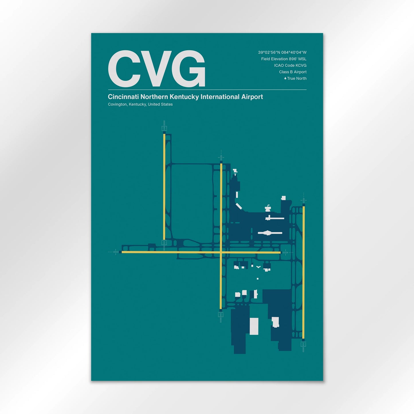 CVG | Covington - Mid - Century Moss - 12×18" - No Frame
