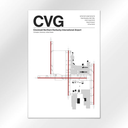 CVG | Covington - Mid - Century Modern - 12×18" - No Frame