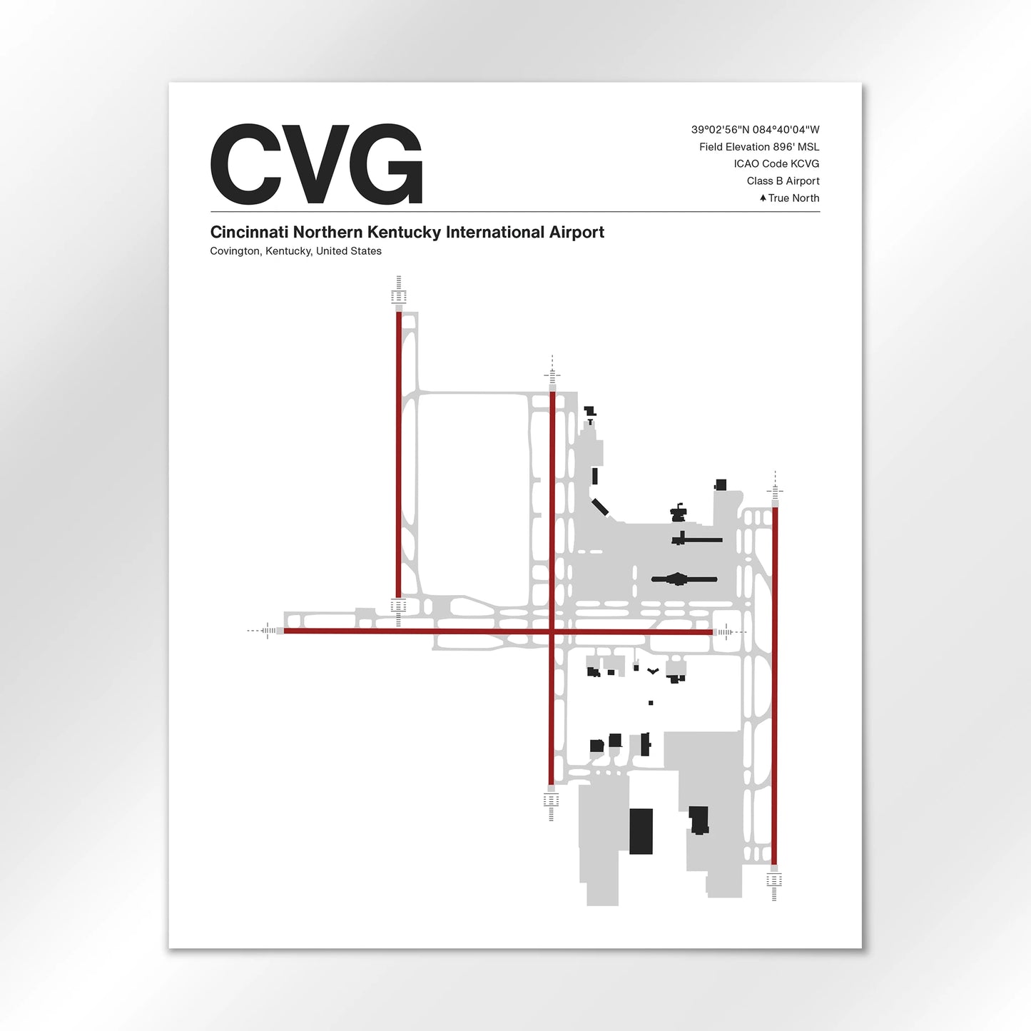 CVG | Covington - Mid - Century Modern - 16×20" - No Frame
