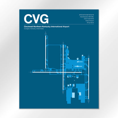 CVG | Covington - Skyline Blue - 16×20" - No Frame