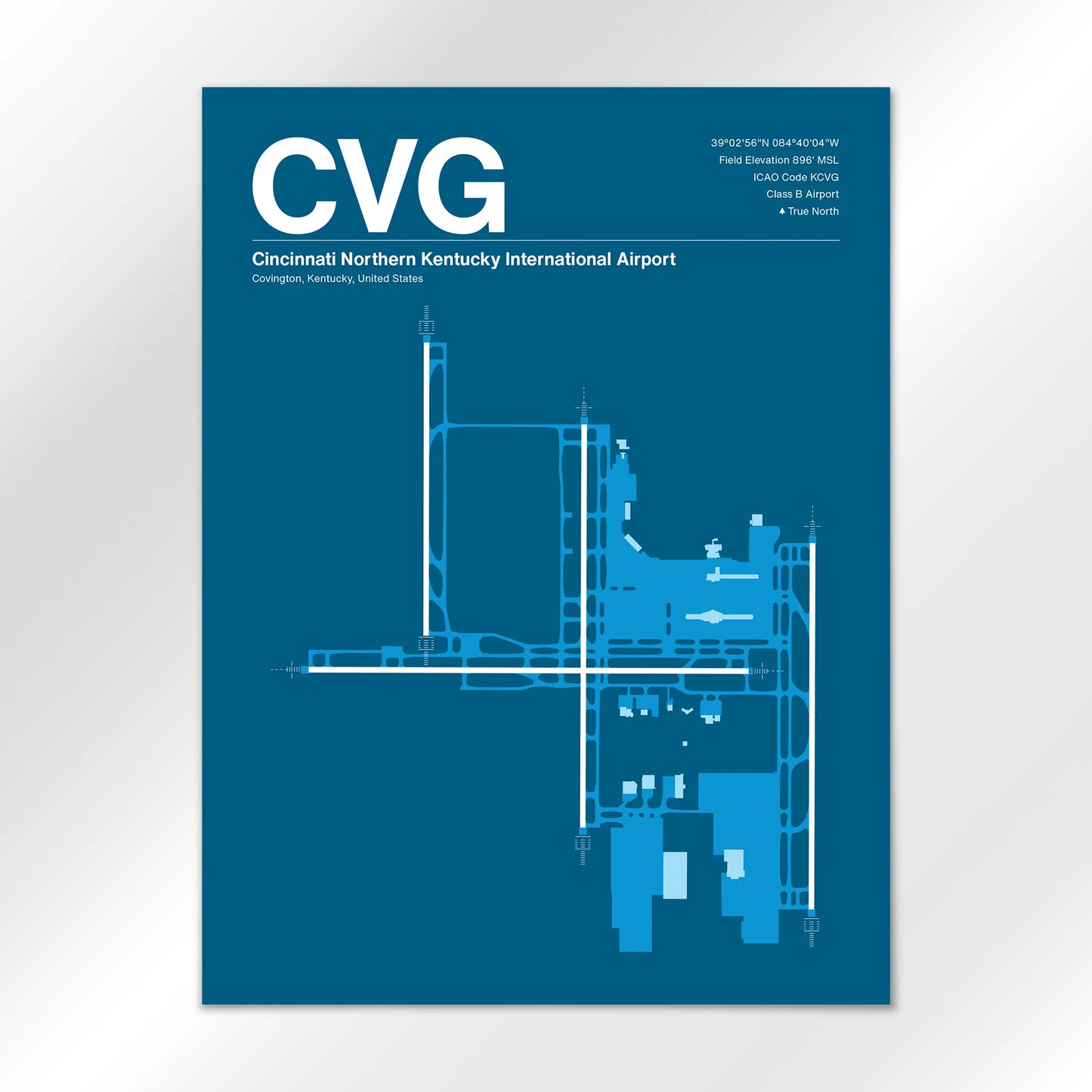 CVG | Covington - Skyline Blue - 18×24" - No Frame