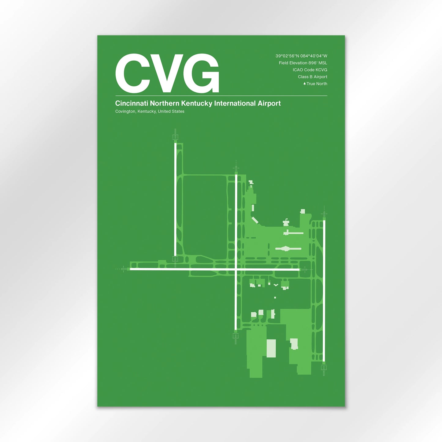 CVG | Covington - Overland Green - 12×18" - No Frame