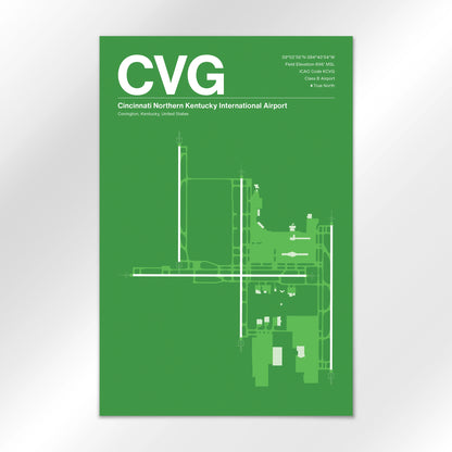 CVG | Covington - Overland Green - 12×18" - No Frame