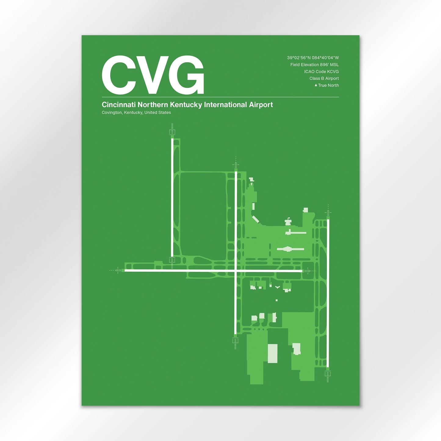 CVG | Covington - Overland Green - 18×24" - No Frame