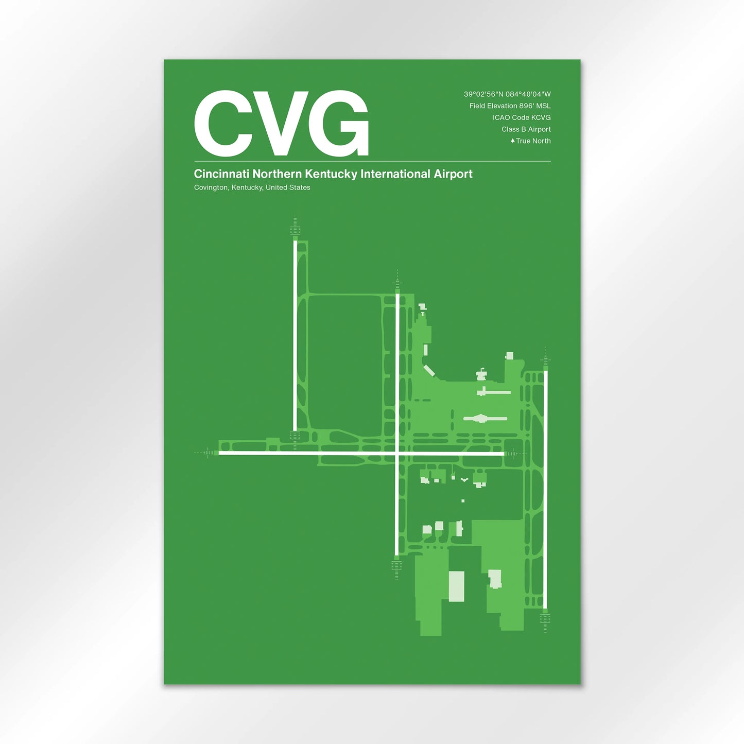 CVG | Covington - Overland Green - 24×36" - No Frame
