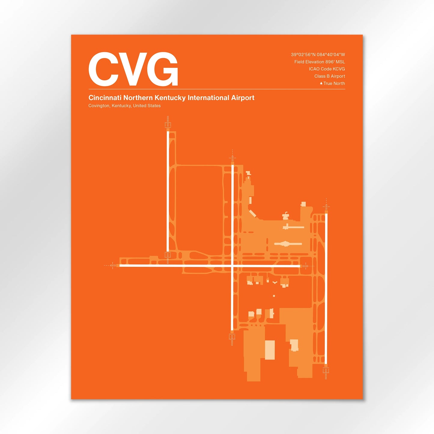 CVG | Covington - Sunset Orange - 16×20" - No Frame