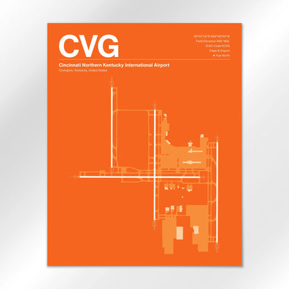 CVG | Covington - Sunset Orange - 16×20" - No Frame