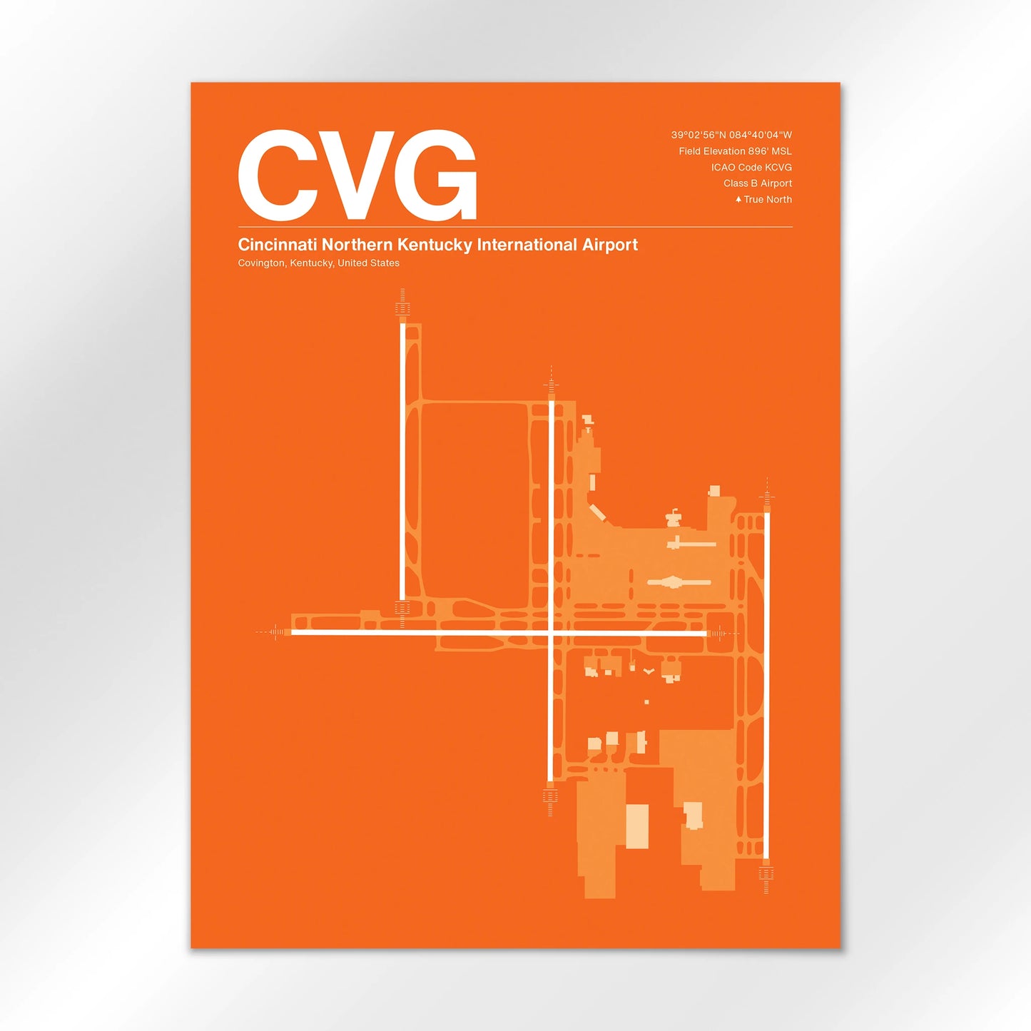 CVG | Covington - Sunset Orange - 18×24" - No Frame