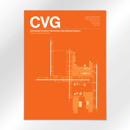 CVG | Covington - Sunset Orange - 18×24" - No Frame