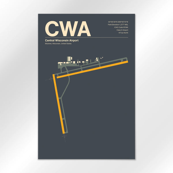 CWA Airport Diagram