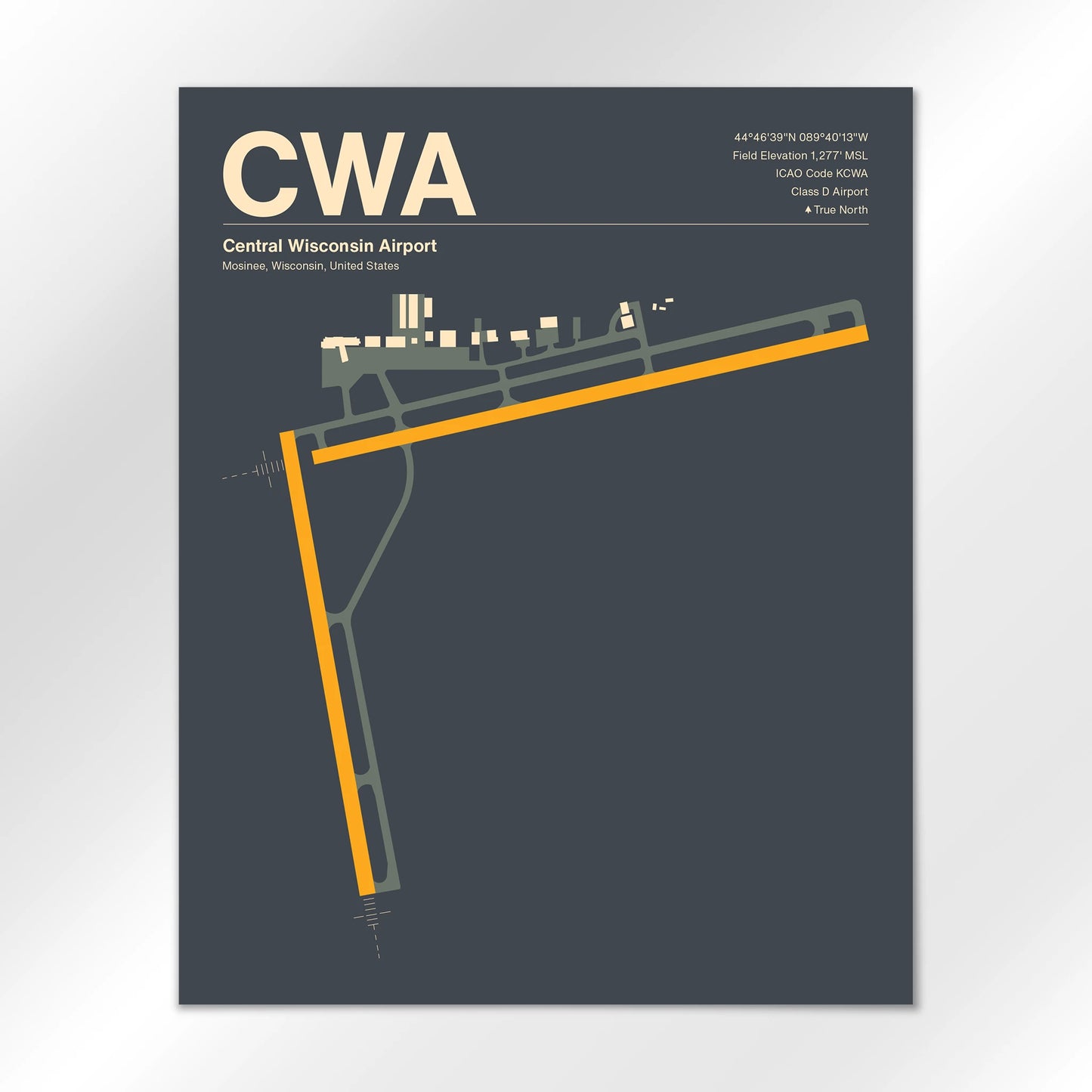 CWA Airport Diagram