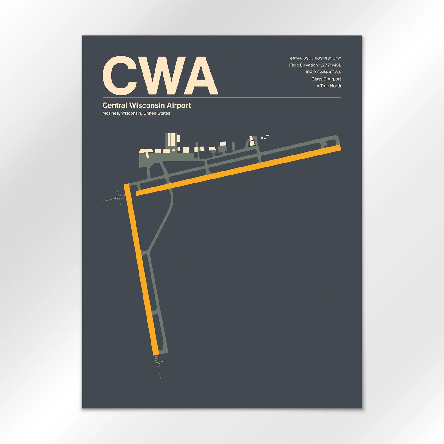 CWA Airport Diagram