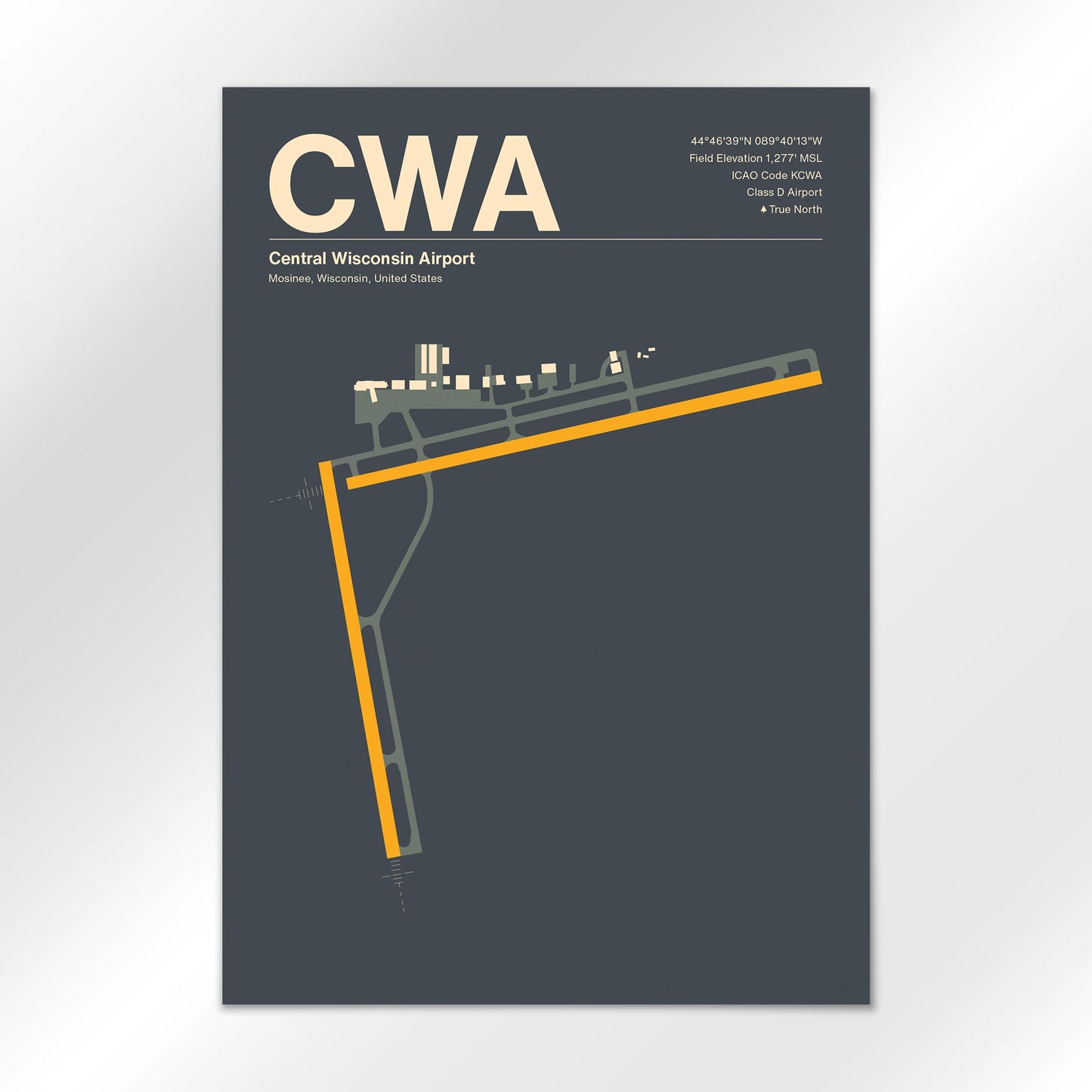 CWA Airport Diagram