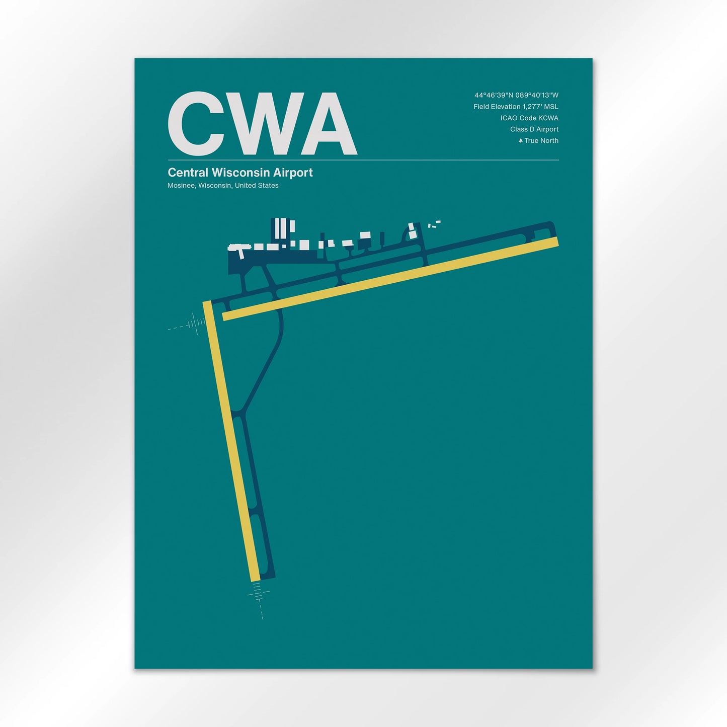 CWA Airport Diagram