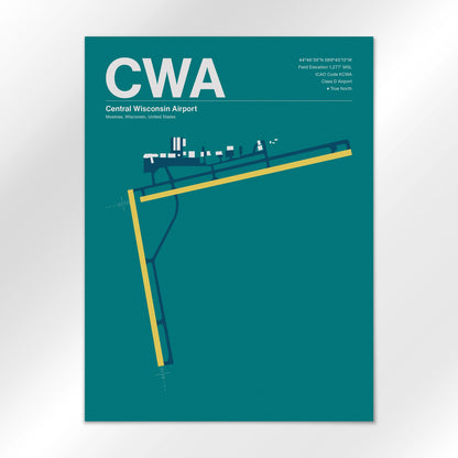 CWA Airport Diagram