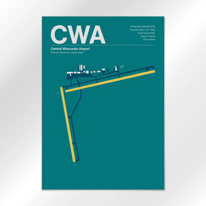 CWA Airport Diagram
