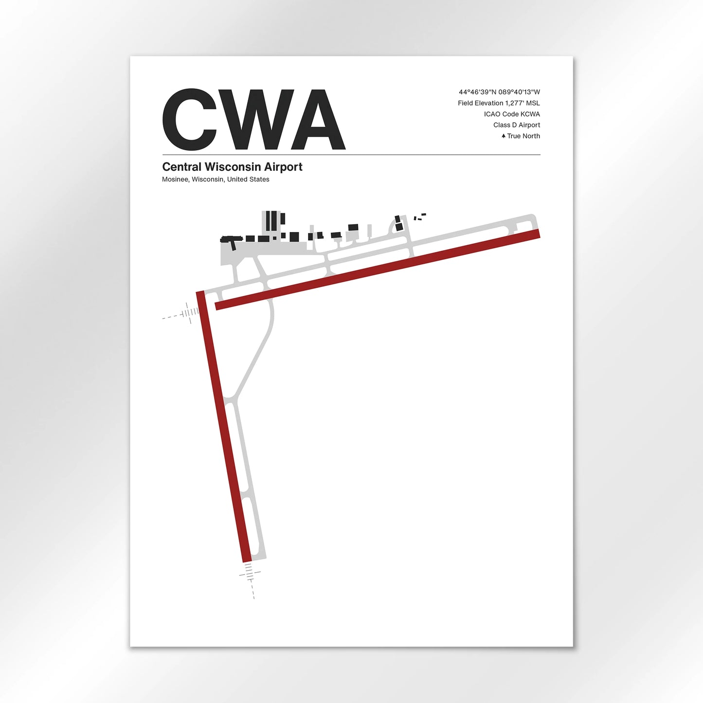 CWA Airport Diagram