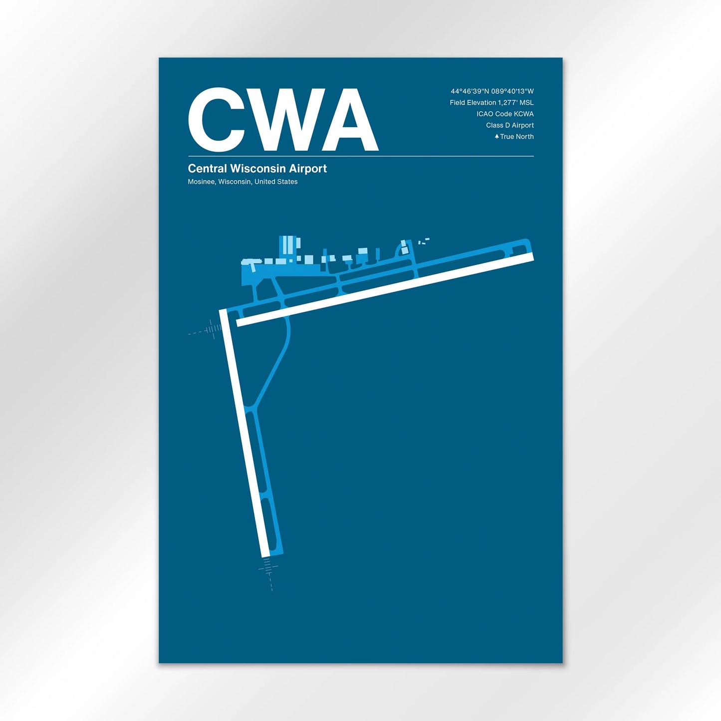 CWA Airport Diagram