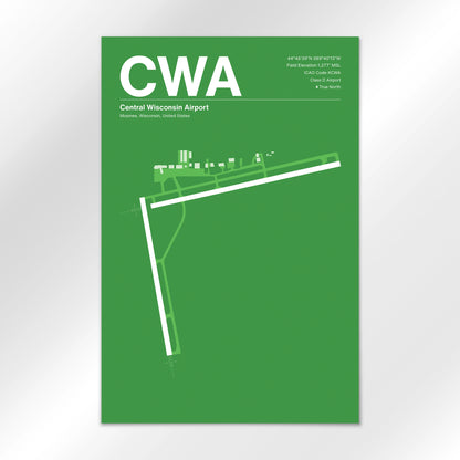 CWA Airport Diagram