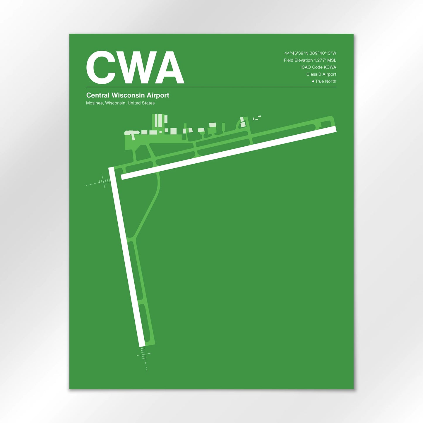 CWA Airport Diagram