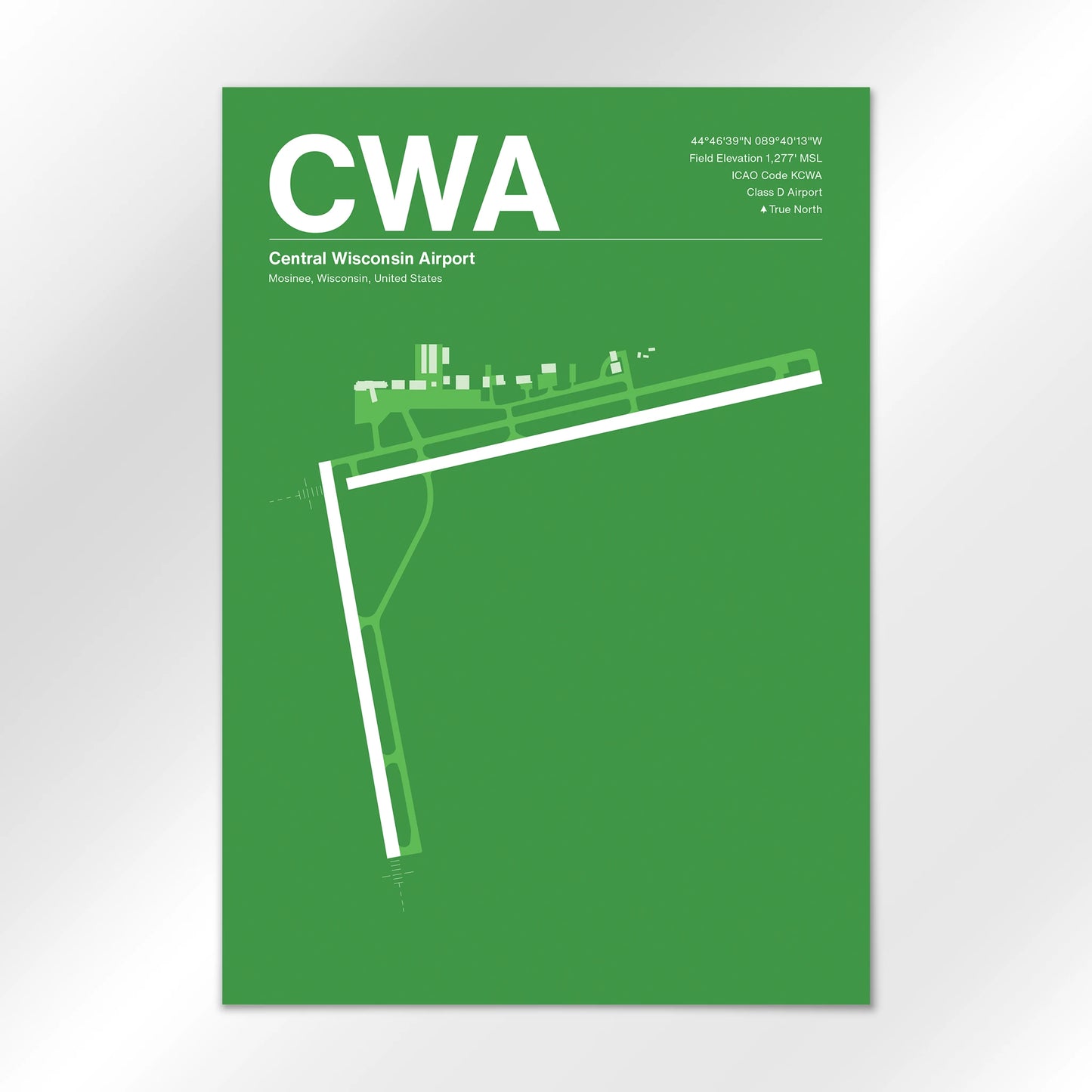 CWA Airport Diagram