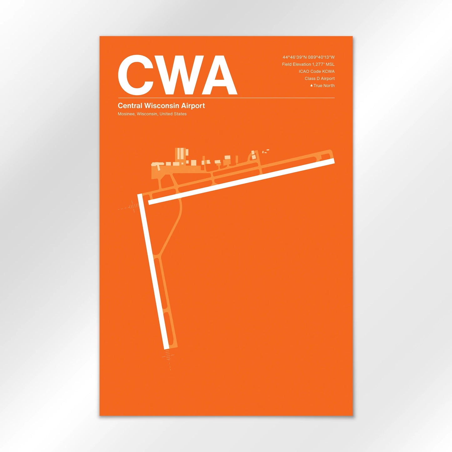 CWA Airport Diagram