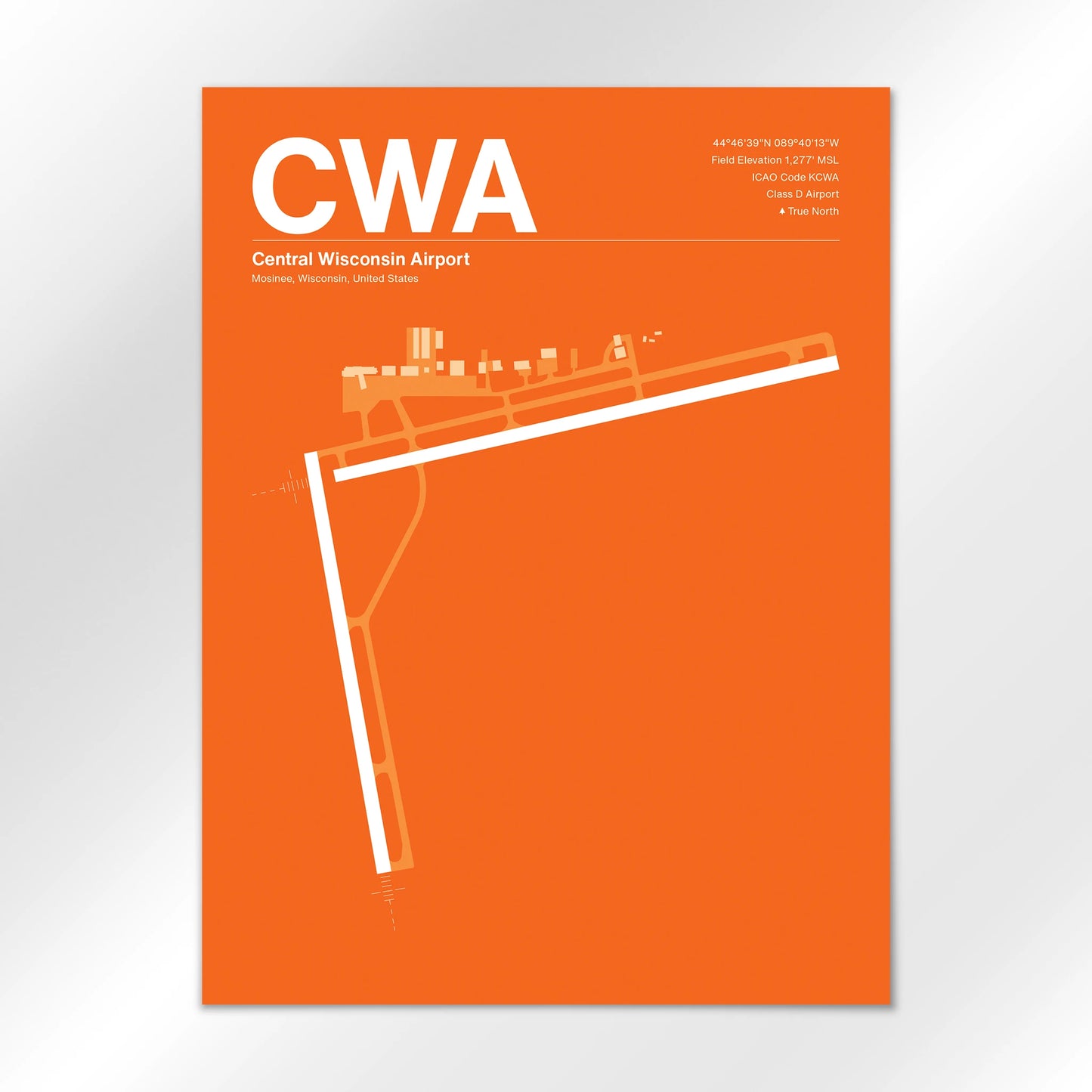 CWA Airport Diagram