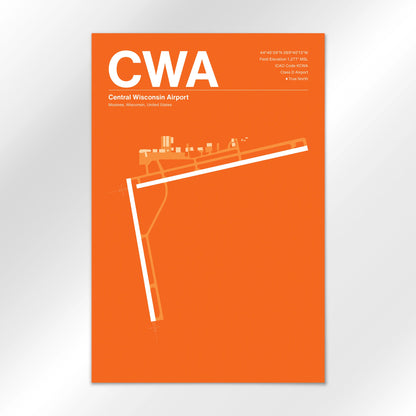 CWA Airport Diagram