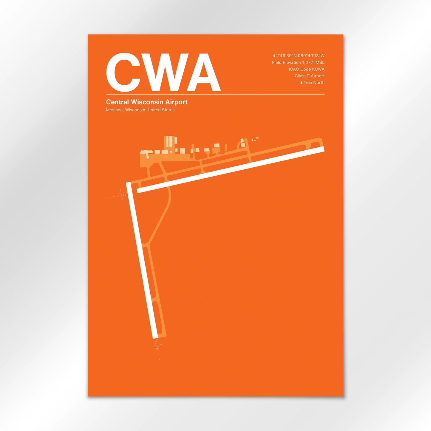 CWA Airport Diagram