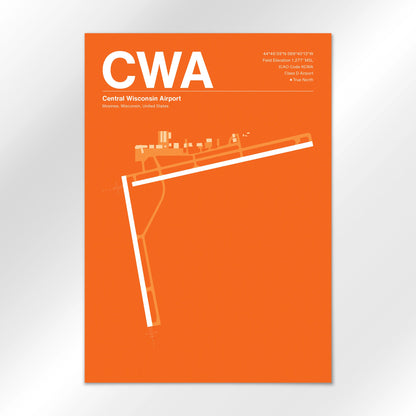 CWA Airport Diagram