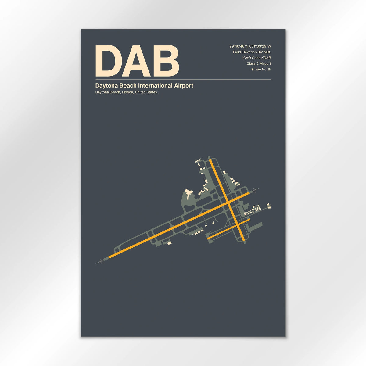 DAB Airport Diagram
