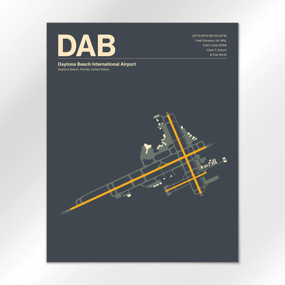 DAB Airport Diagram