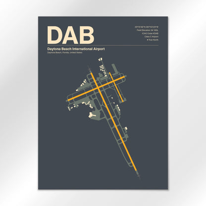 DAB Airport Diagram