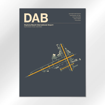 DAB Airport Diagram