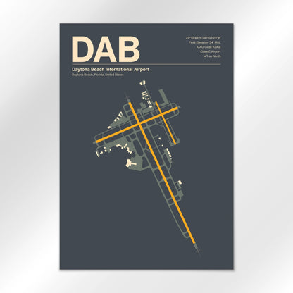 DAB Airport Diagram