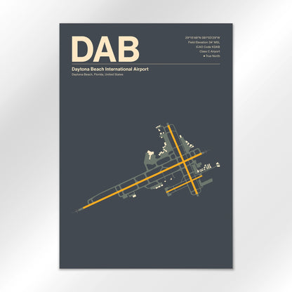 DAB Airport Diagram