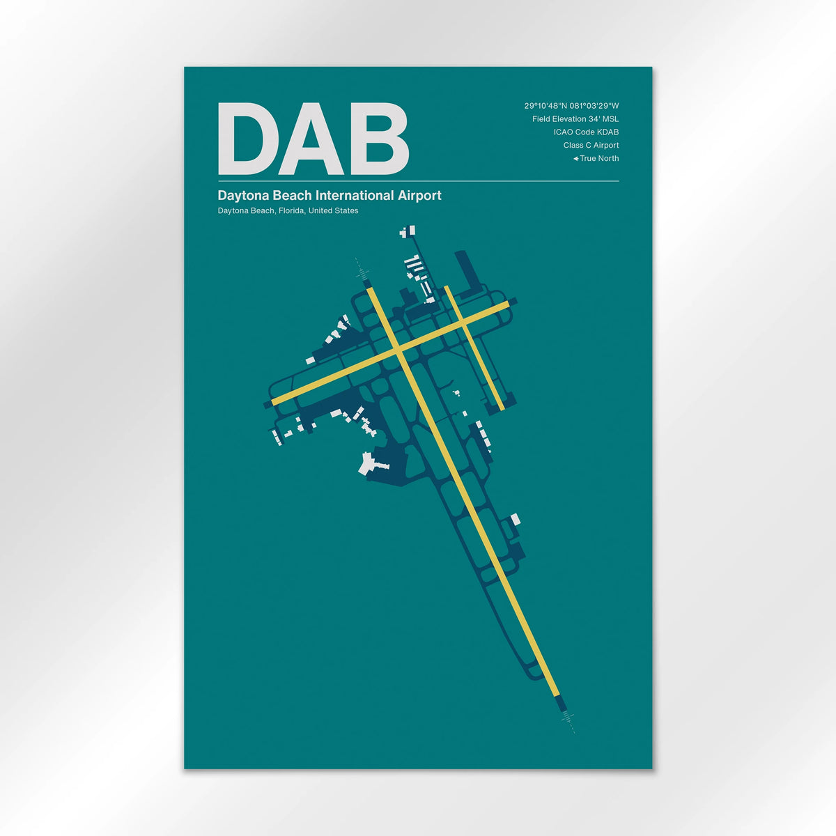 DAB Airport Diagram